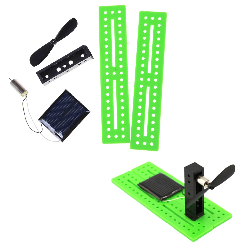 DIY Children Kids Solar Cells Experiment Assembling Toy Creative Educational Gift |