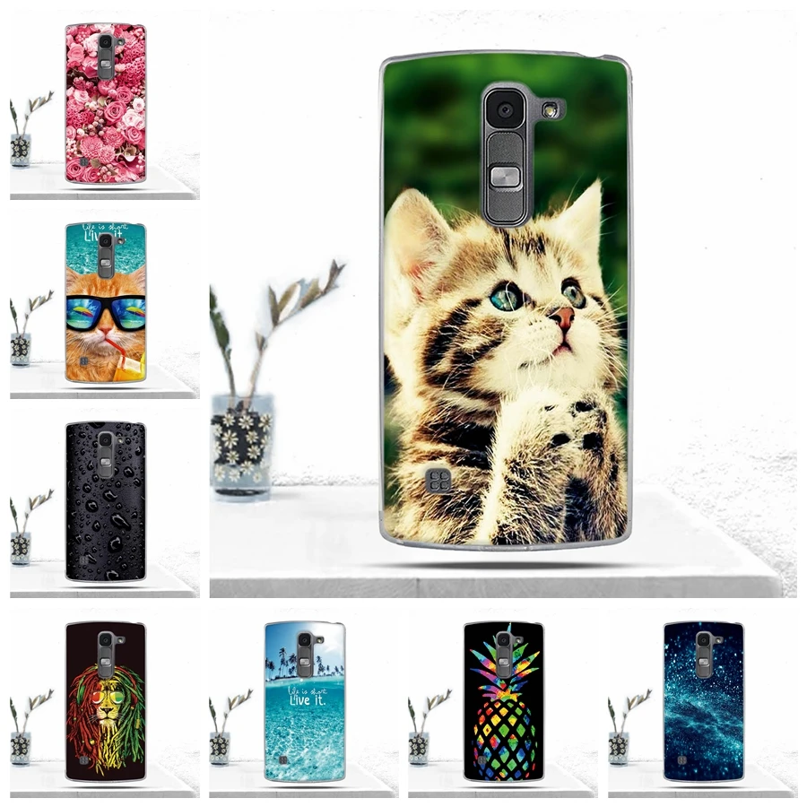 Чехол для LG Spirit 4G LTE H440N H420 Мягкая силиконовая задняя накладка из ТПУ чехол Cool