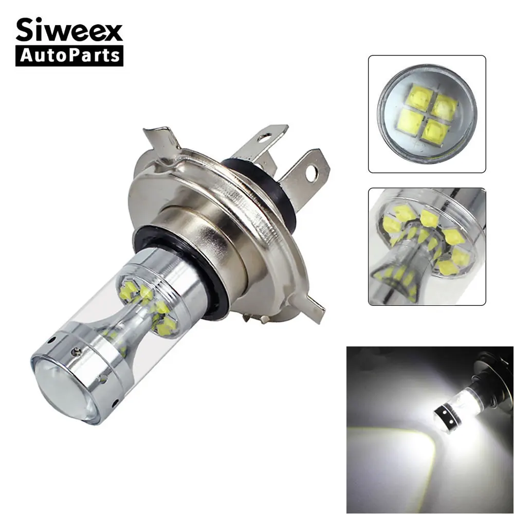 

9005 HB3 9006 HB4 H4 H7 H8 H11 1156 BA15S 12 SMD 2525 Car Auto LED Bulbs Fog Lights Highlight High Power White Lamp 12V DC