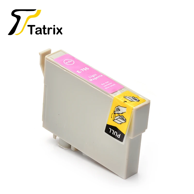 Tatrix для T0791 T0792 T0793 T0794 T0795 T0796 совместимый картридж с чернилами для принтера Epson Stylus Photo 1400 1500W P50 ремесленника 1430 810FW