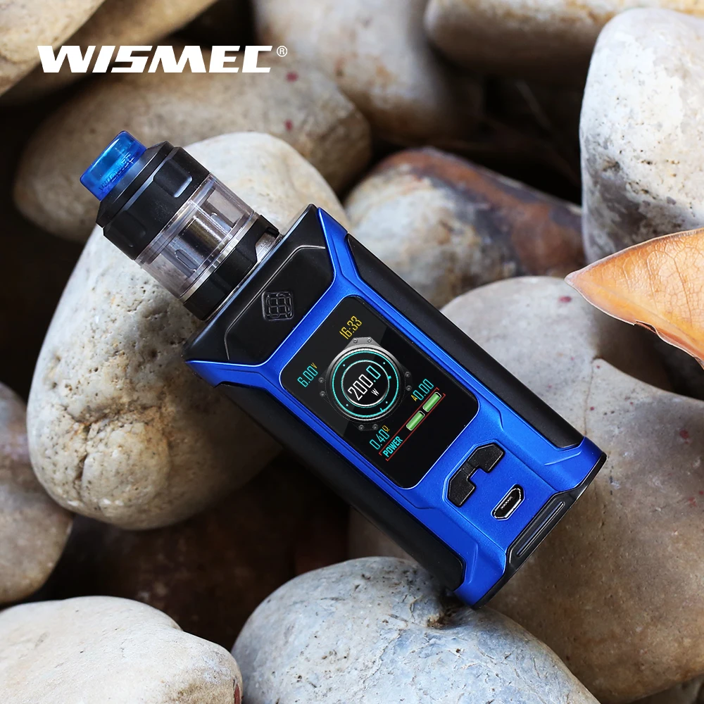 США склад оригинальный Wismec SINUOUS RAVAGE230 с GNOME Evo Kit 4 мл RAVAGE 230 Вт вейп комплект