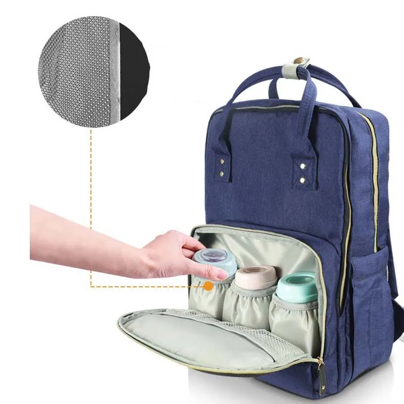 

Large-capacity multi-function travel Mummy bag waterproof and dirty baby care diaper bag mother and child binning special store