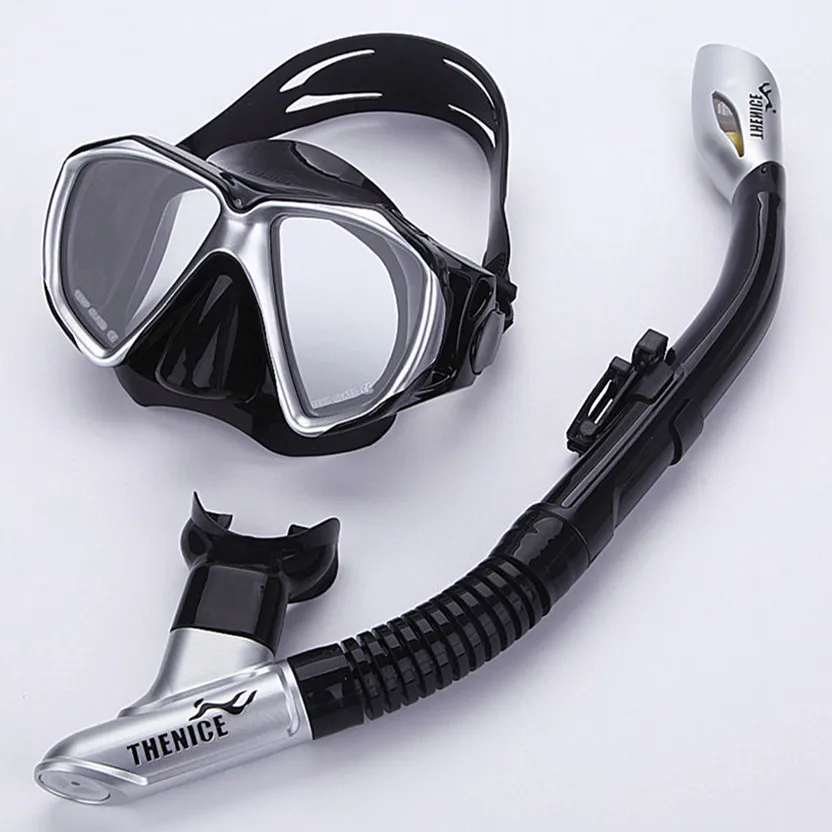 THENICE Professional Snorkel Mask Swimming Diving Regulator Protective