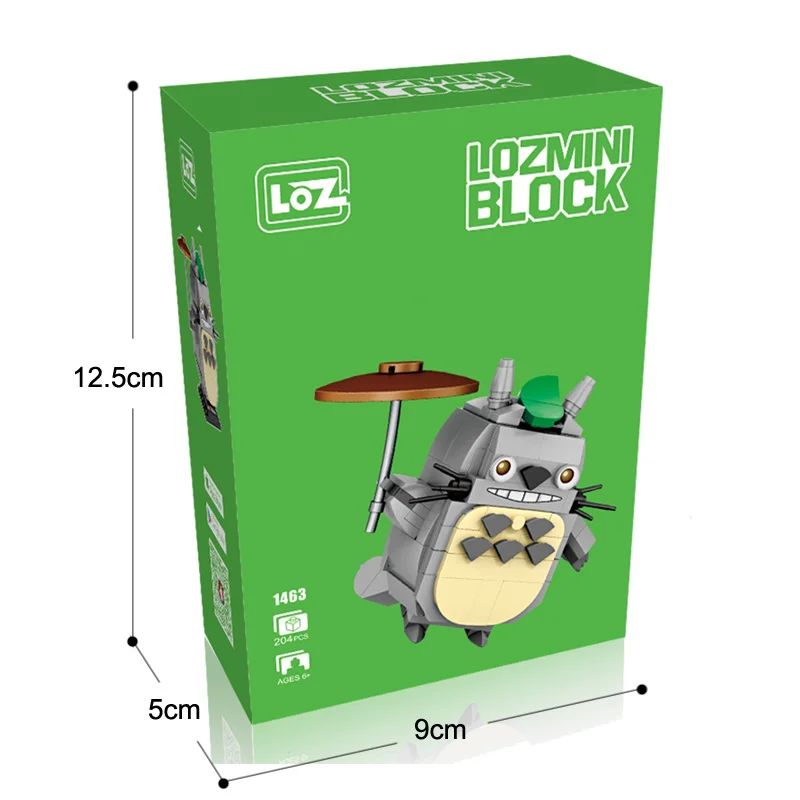Фигурки аниме LOZ Totoro фигурки конструкторы игрушки японские фильмы официальный
