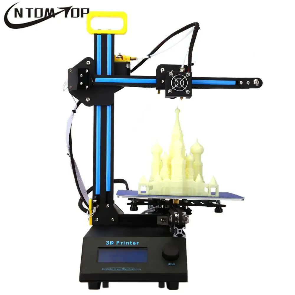 Desktop 3D Printer Machine DIY Kit FDM Injection Molded with Engraving Head Function LCD Screen Off-line Printing Self-assembly