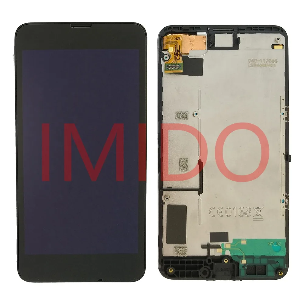 

For Nokia Lumia 630 RM-977 RM-978 LCD Display+Touch Screen Digitizer Assembly+Frame Replacement Parts