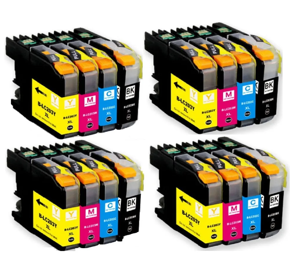 Cartuchos De Tinta Compatibles Brother MFC-J480DW/J680DW - Pack De 15 Unidades Con Chip