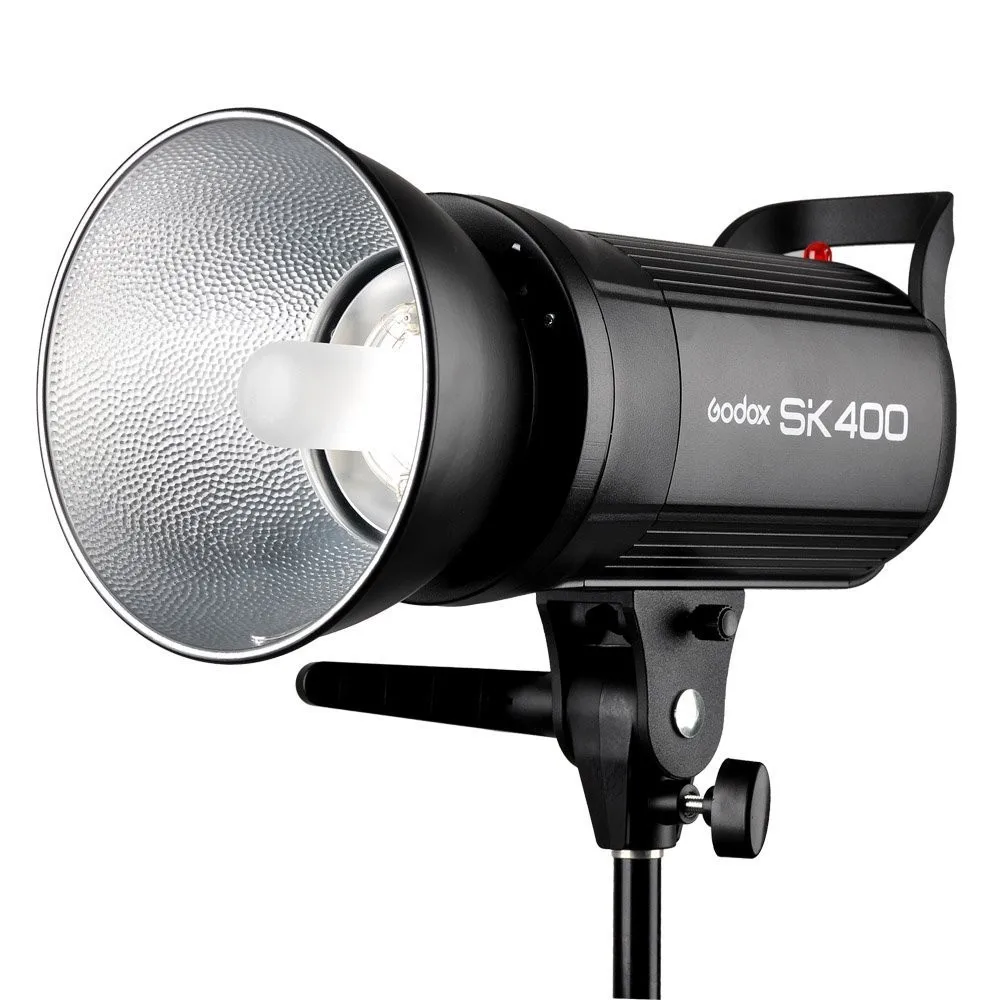 Professional Godox SK400 Studio Strobe SK Series 110V/220V Power 5600K Max 400WS GN65 Flash Studio Light Lamp