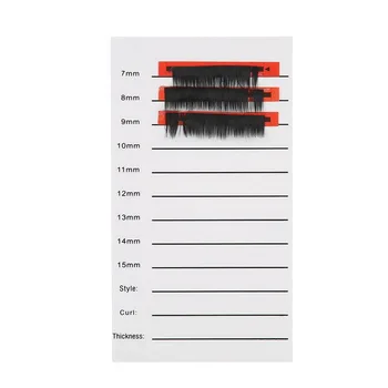 

by dhl 500pcs Individual Eyelash Extension Hand Plate Holder Lash Tray Strip Palette Acrylic Eyelash Beauty Makeup Tool hot