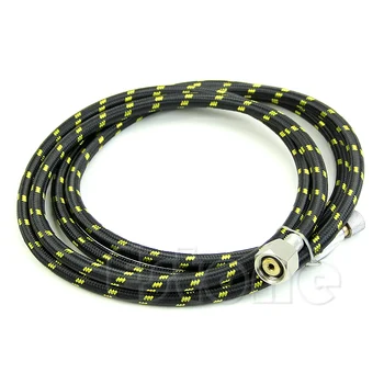 

New 1Pc 180cm 1/4" to 1/8" Spray Pen Woven Pipe Nylon Braided Airbrush Air Hose G08 Great Value April 4