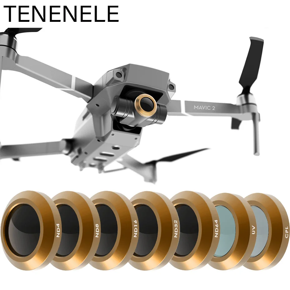 Набор фильтров для камеры Mavic2 Zoom ND 4 8 16 32 64 PL аксессуары DJI Mavic 2 Polar/UV Protector фильтр