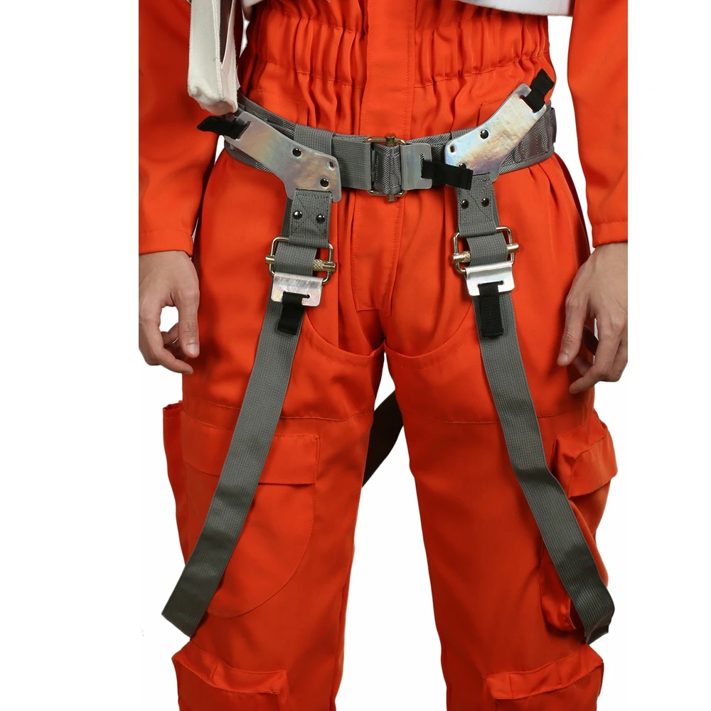 

XCOSER Star Wars: The Force Awakens Poe Dameron Belt Adult Cosplay Costume Props Brown PU Belt With Gun Holster For Halloween