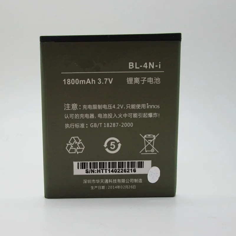 Оригинальный внешний аккумулятор jinsuli 1800 мАч для DNS S4503Q S4503 innos Small Dragonfly i6c i6 |
