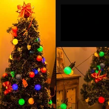 6 м 20 светодиодный Светодиодный Глобус лампа светодиодный светильник s наружная Батарейная гирлянда Сказочный светильник вечерние свадебные дворы патио