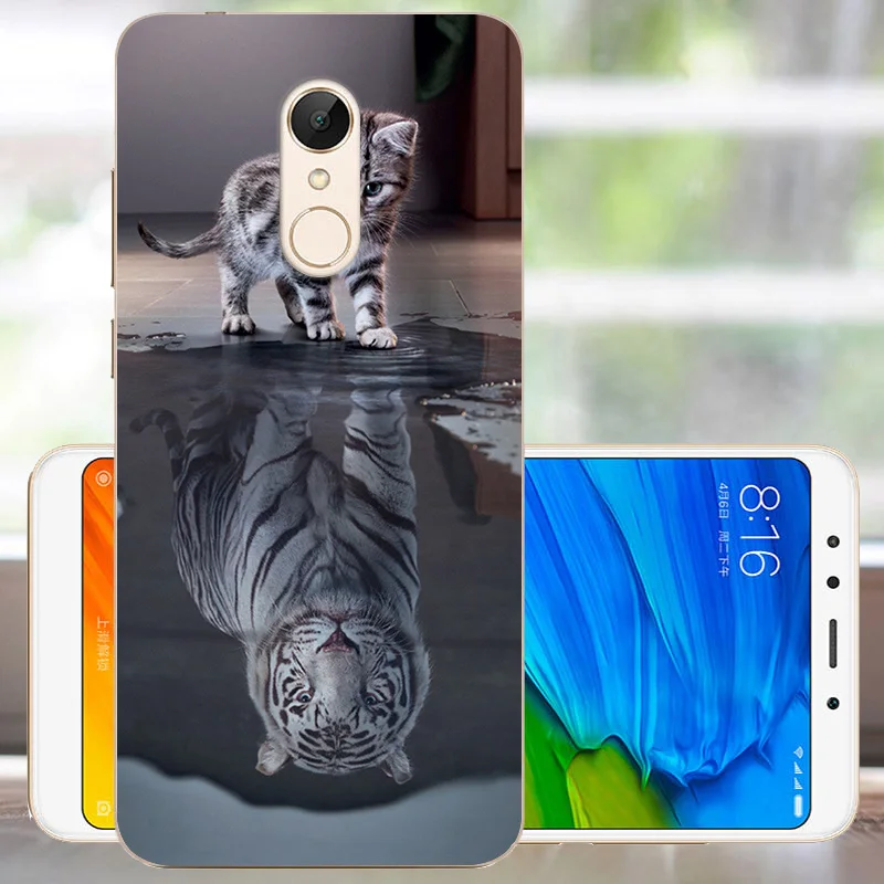 FANATU Soft TPU Xiaomi Redmi 5 Plus Case Silicon Cover Painted Back Bumper Redmi 5 Plus Cover Case Xiaomi Redmi 5 Plus 5.99