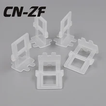CN-ZF пластиковые керамические зазоры плоские 50 шт. зажим уровня плитки выравниватели для пола плитки инструменты выравнивания прокладки системы зажимы 1,5 мм для плитки