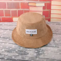 Для мальчиков и девочек одежда для малышей весна-осень и летнего сезона шляпа горшок рыбак шляпа плоская крыша солнцезащитный крем