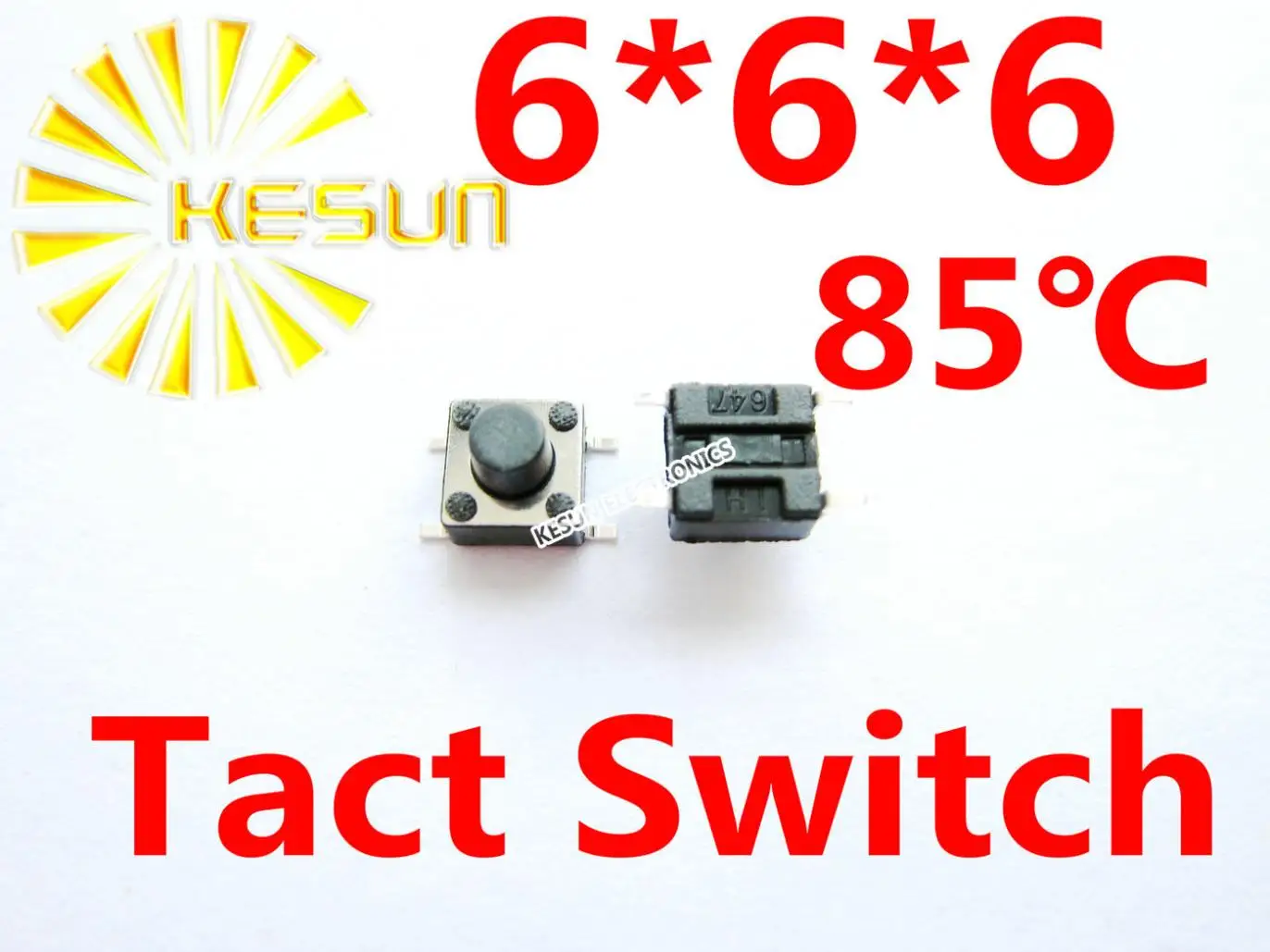 

1000PCS 6X6X6 SMD Tactile Tact Mini Push Button Switch Micro Switch Momentary