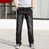 Pantalon en jean extensible pour hommes, grande taille 6XL 7XL 8XL 9XL 10XL 44 46 48, classique, décontracté, pour la maison, été automne ► Photo 1/4