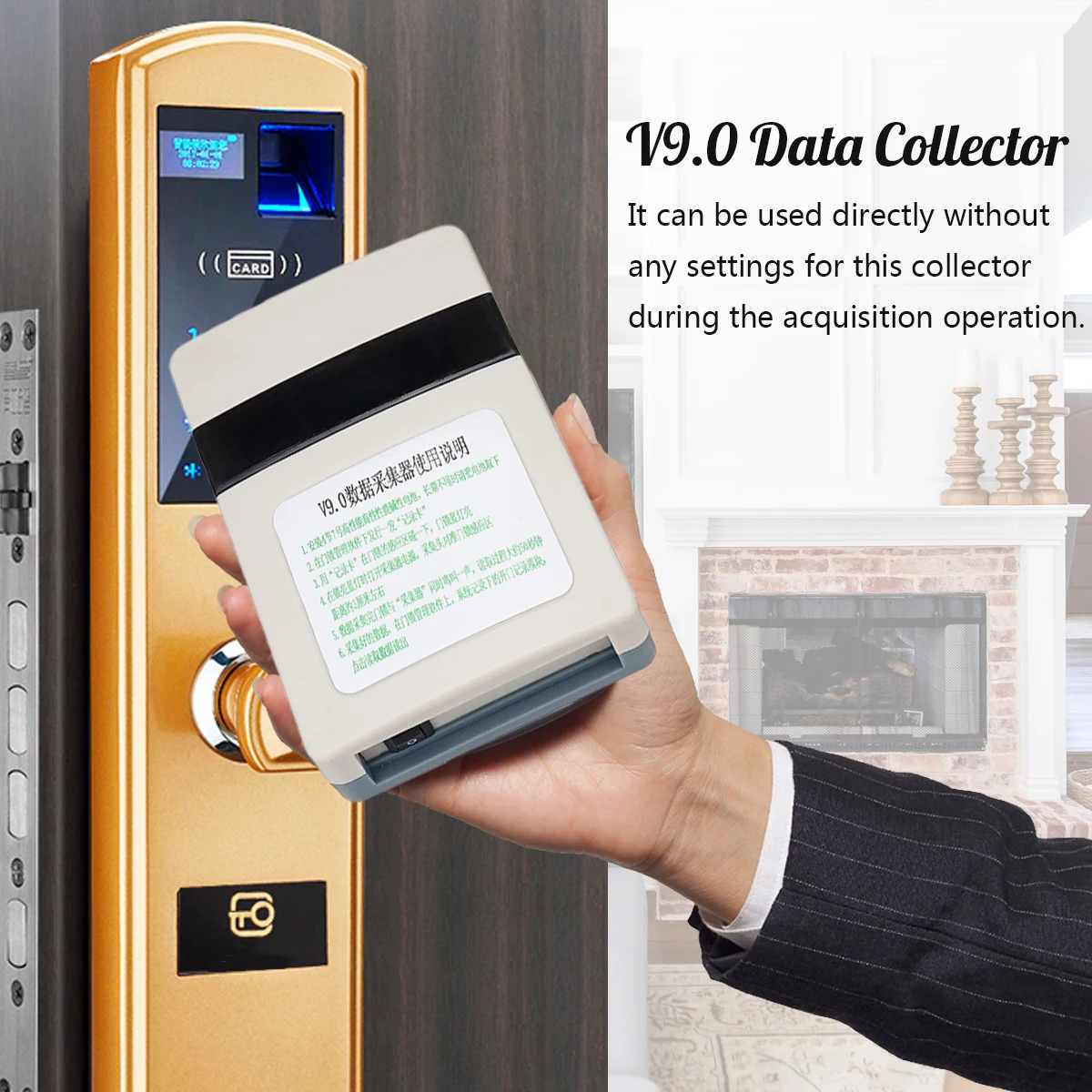 

Card Lock Managment System Reader V9.0 Data Collector Hotel For T5557 Smart Card Intelligent Setting Record USB Identification