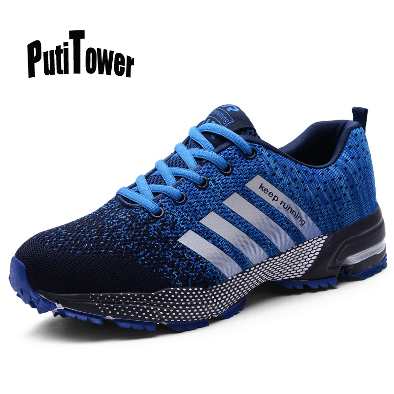Plus Size Men Women Running Shoes Cushion Sneakers Comfortable