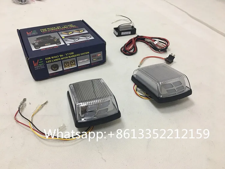 Benz G class w463 discoloration of the turn signal lights day running lights  fit for G350 G400 G500 G55 G63 G65 (4)