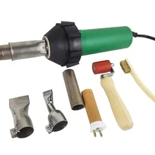 Фена/сварщик пистолет/тепловые пушки нагревательный элемент 2 шт. сопла и аксессуары 1600 Вт горячего воздуха, оборудование горячий воздух Torch 110 В/220 В