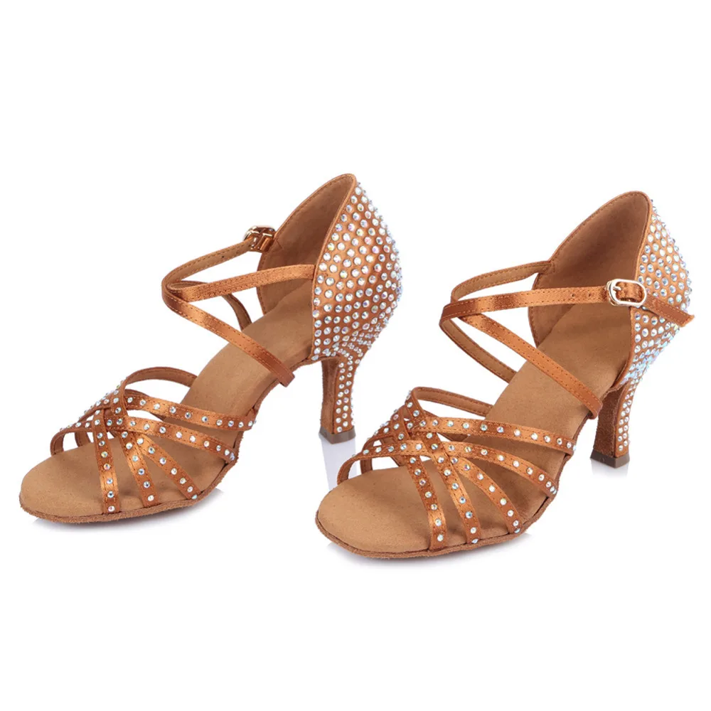 Ballroom Latin Dance Shoes Rhinestones Tango Salsa New Arrivals Wholesale Women/Girls/ladies Thin Heels Dancing Professional Ballroom Latin Dance Shoes Rhinestones Tango Salsa New Arrivals Wholesale Women/Girls/ladies Thin Heels Dancing Professional