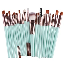 20pcs Makeup Brushes Set Pro Foundation Powder Blush Brush Eyeliner Eyebrow Eyelash Lips Contour Concealer brushes Makeup Tools