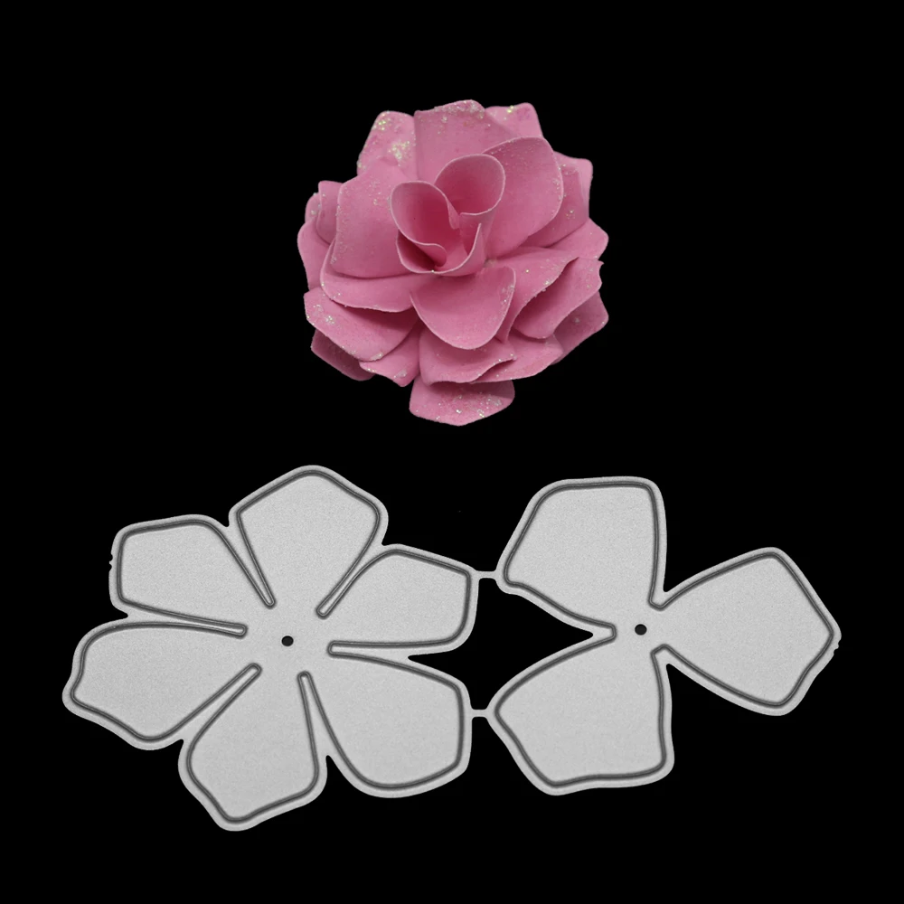 Flower Metal Cutting Dies 3D Flowers DIY Scrapbooking Carbon Cut Die