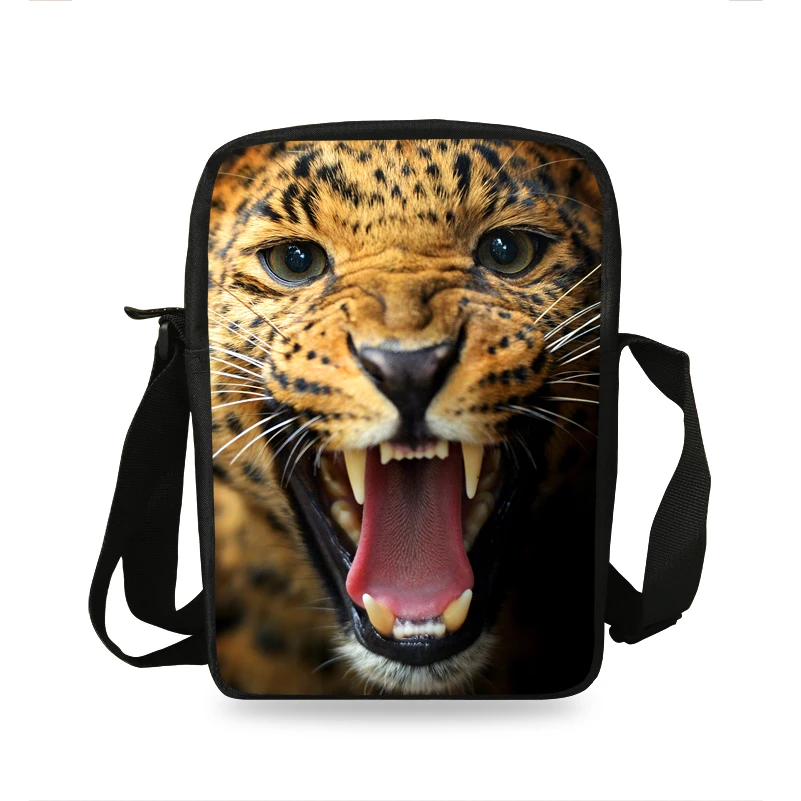 Women Fashion Messenger Bag Animal Prints Leopard Shoulder Bag Girls