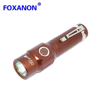 

Foxanon Brand 9W 990LM LED 3 Modes Torch Flash light Waterproof Ultrafile Samsung Chip Led Flashlight lamps More Bright than T6
