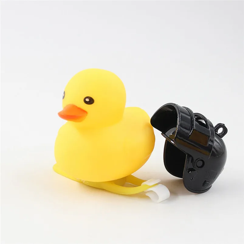 Cartoon Duck Shape Night Light For Children Shining Duck Bells Bedside Lamp Hone Garden Light Silicone Night Lamp 40JUN503