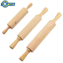KMYC резиновые деревянная Скалка деревянный ролик для теста помадка Роллинг полюс антипригарные муки палочки лапша Rode принадлежности для приготовления кондитерских изделий