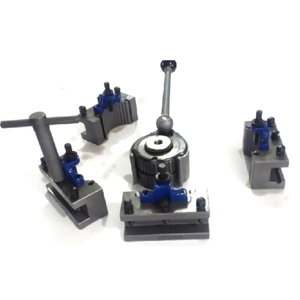

40-position quick change tool post swing 150-300mm lathe tool post set of 5pcs(EU type)
