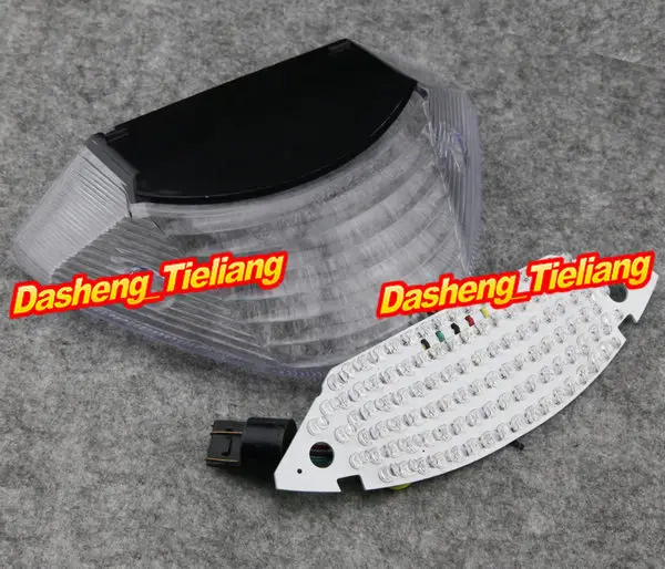 

Integrated Tail light + Turn Signal for Honda CB600 HORNET CB900 599 919 2002-2007, CLEAR, Motorcycle Spare Parts Accessory