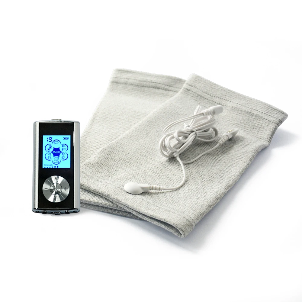 

Dual Tens EMS Machine Digital Low Frequency Therapy device Electrical Muscle Stimulator Tens knee Massager With LED