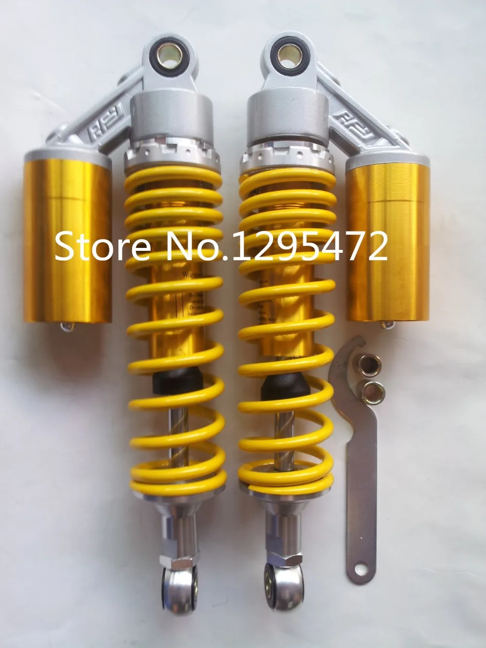 free shipping universal 320mm pair air shock absorber for HONDA cb400 YAMAHA xjr400 atv quad