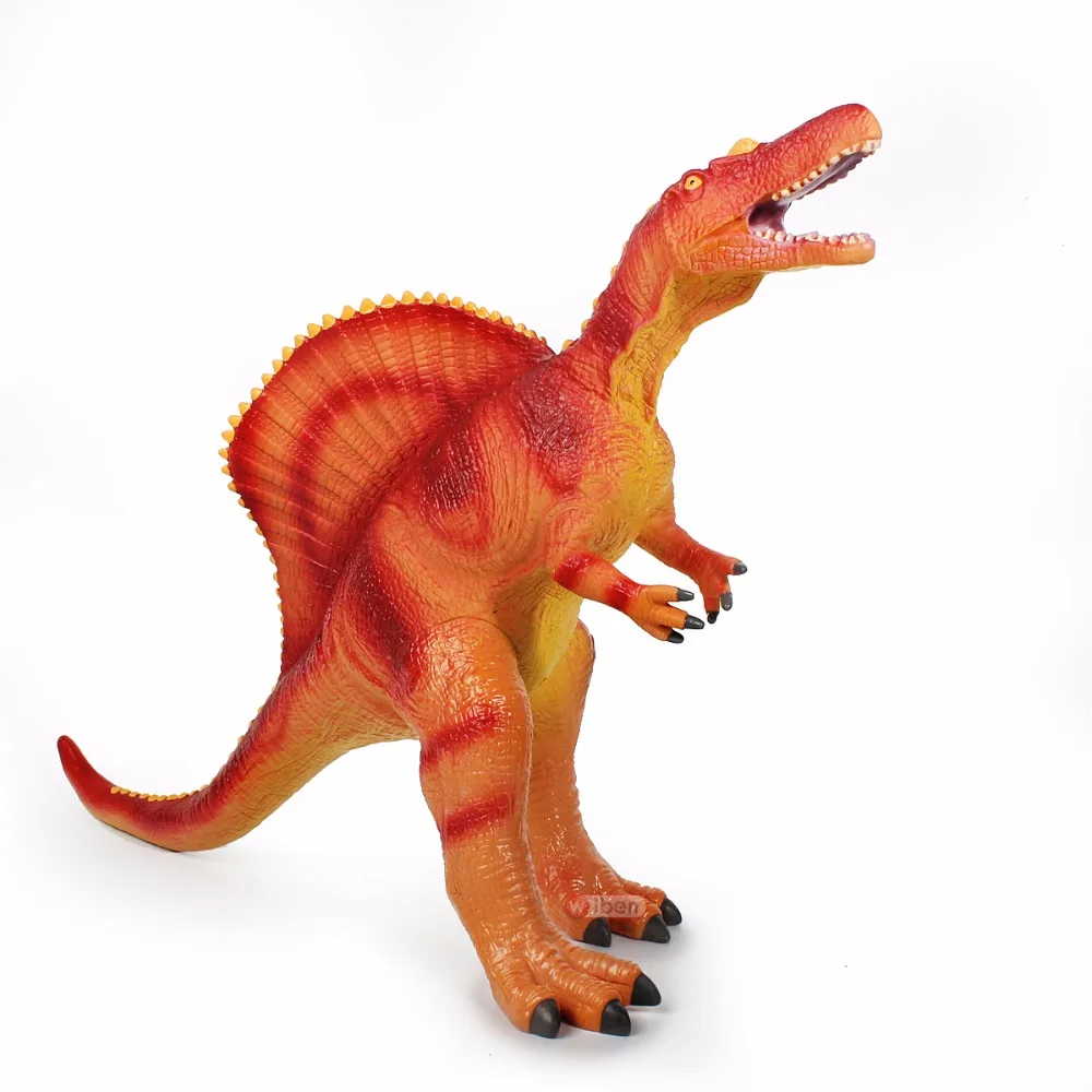 Wiben Jurassic большая игрушка динозавра спинозавра, мягкая пластиковая модель животного, экшн-игрушки и фигурки, детские игрушки для девочек и мальчиков