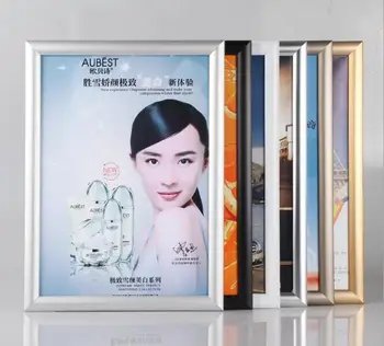 

A4 size Aluminum alloy decorative Photo frame Advertising poster frame