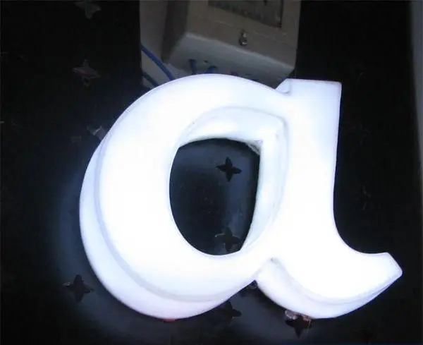 

Factoy Outlet Outdoor high brightness 3d acrylic signage