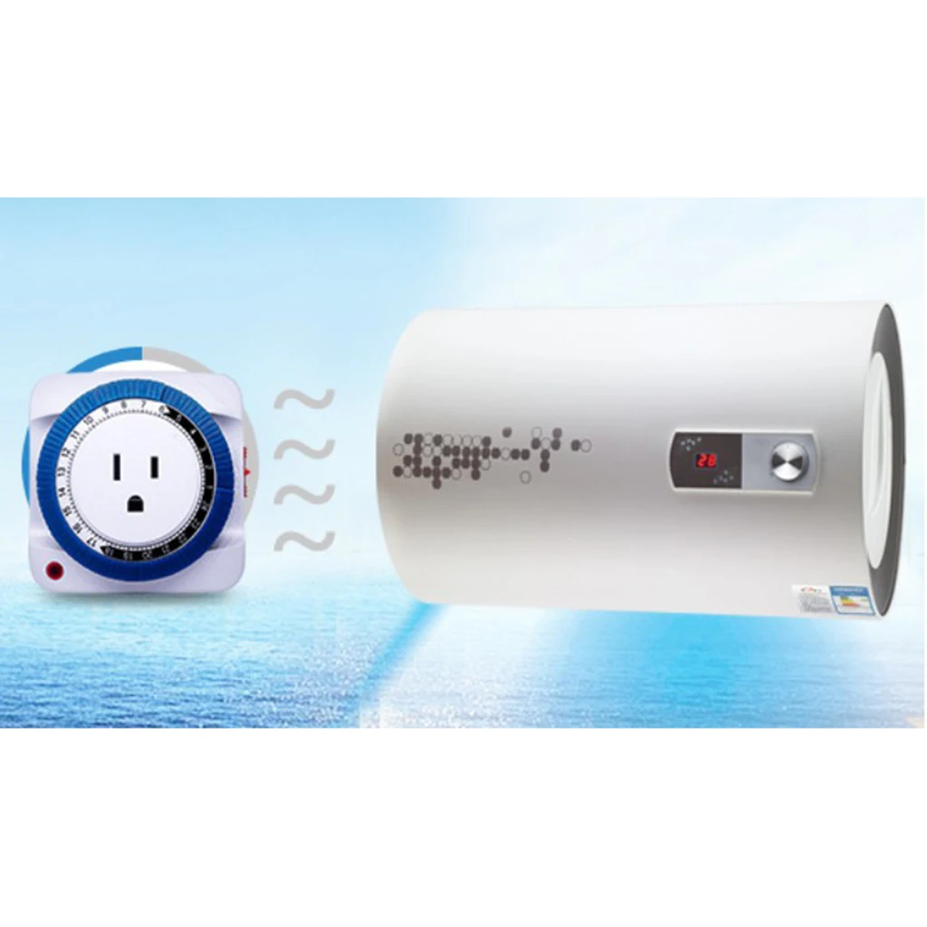 plug in mechanical segment timer switch 24hour socket wall plate us standard wall socket electric timer 