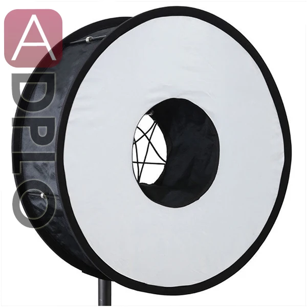 45cm/18"  Ring Flash Diffuser Collapsible Magnetic Round Softbox