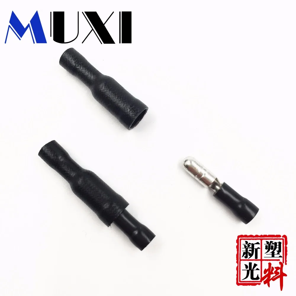 

Hot 50pcs B Male Female Bullet Connector Insulating Joint Crimp Terminals Wiring Cable Eletric Plug Adapter FRD MPD