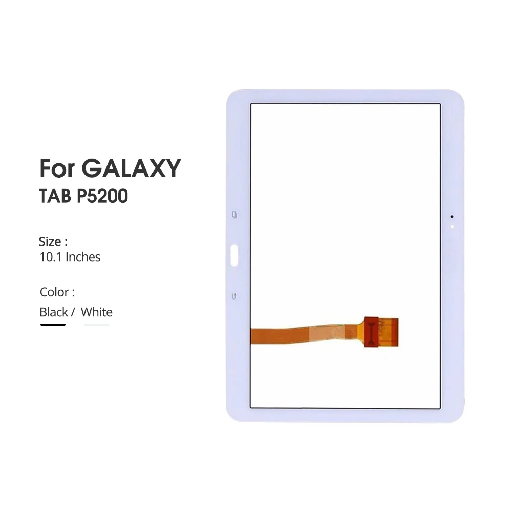 10,1 ''сенсорный экран для samsung Galaxy Tab 3 GT-P5200 P5200 P5210 Tab3 объектив планшета Стекло внешняя Сенсорная панель дигитайзер