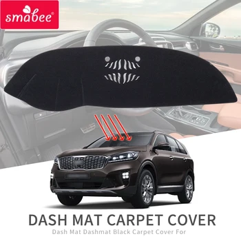 

SMABEE Dash Mat Dashmat for Kia Sorento 2015 ~ 2019 Prime UM MK3 Accessories Non-Slip Dashboard Pad Cover Rubber Non-slip mat