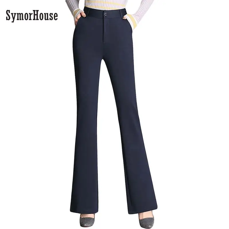 skinny stretch work trousers
