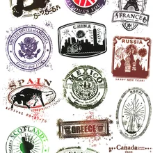 Горячая дизайн A4 Размер Ретро Печать ПВХ водонепроницаемый ноутбук чемодан Ноутбук наклейка s для Mac Pro скейтборд DIY стикер