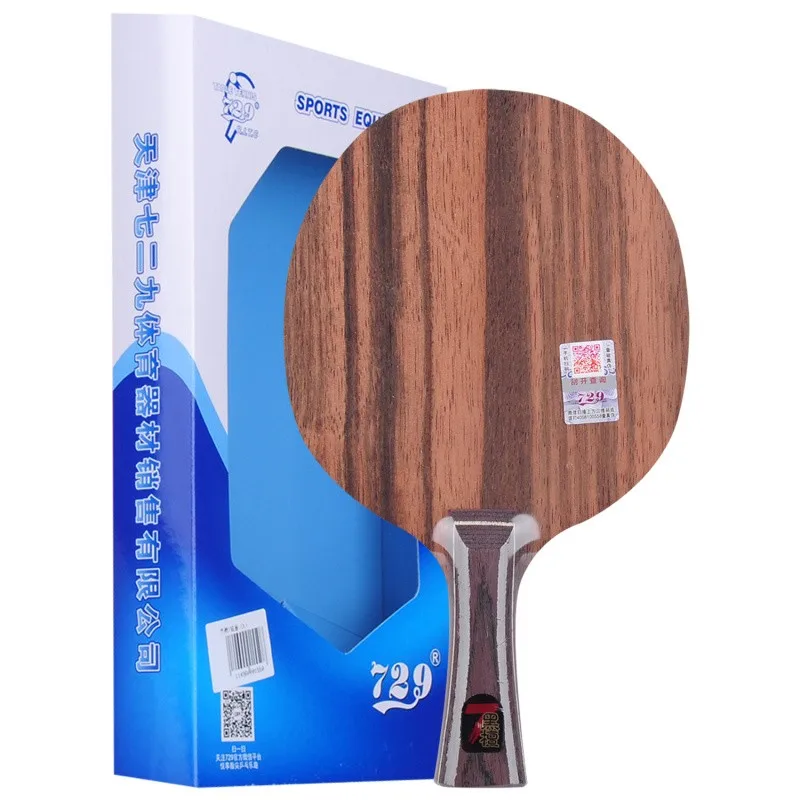 

New Friendship 729 Ebony 7 Table Tennis Blade Offensive Off Ping Pong Racket Bat
