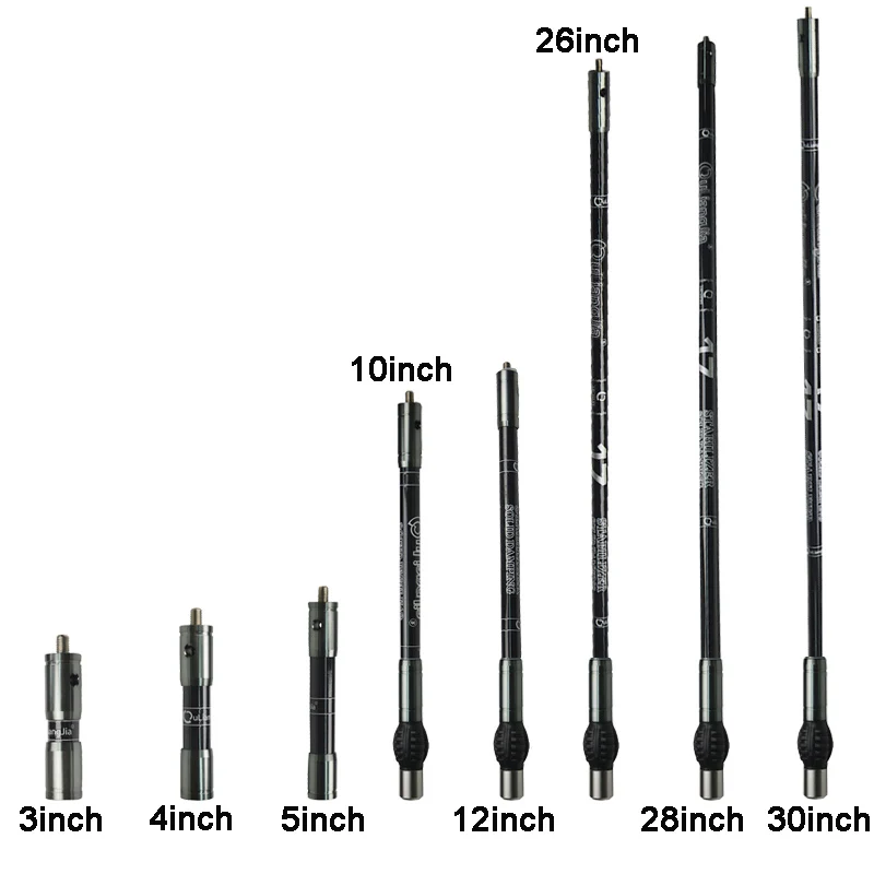 1 шт. стабилизатор для лука для стрельбы из лука для изогнутого блочного Лука, стабилизатор из углеродного волокна, система для охоты, аксессуары для стрельбы